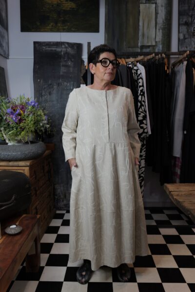 Lola – sukienka młynarka bombka we wzory