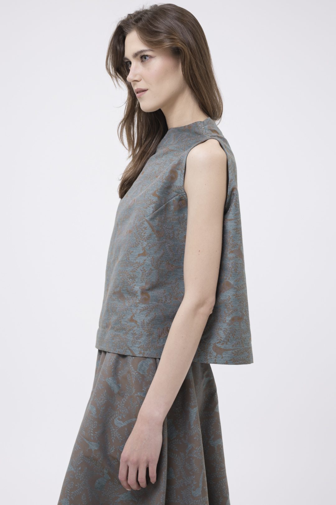 DOLINA - bluzka żakardowa - obrazek 2