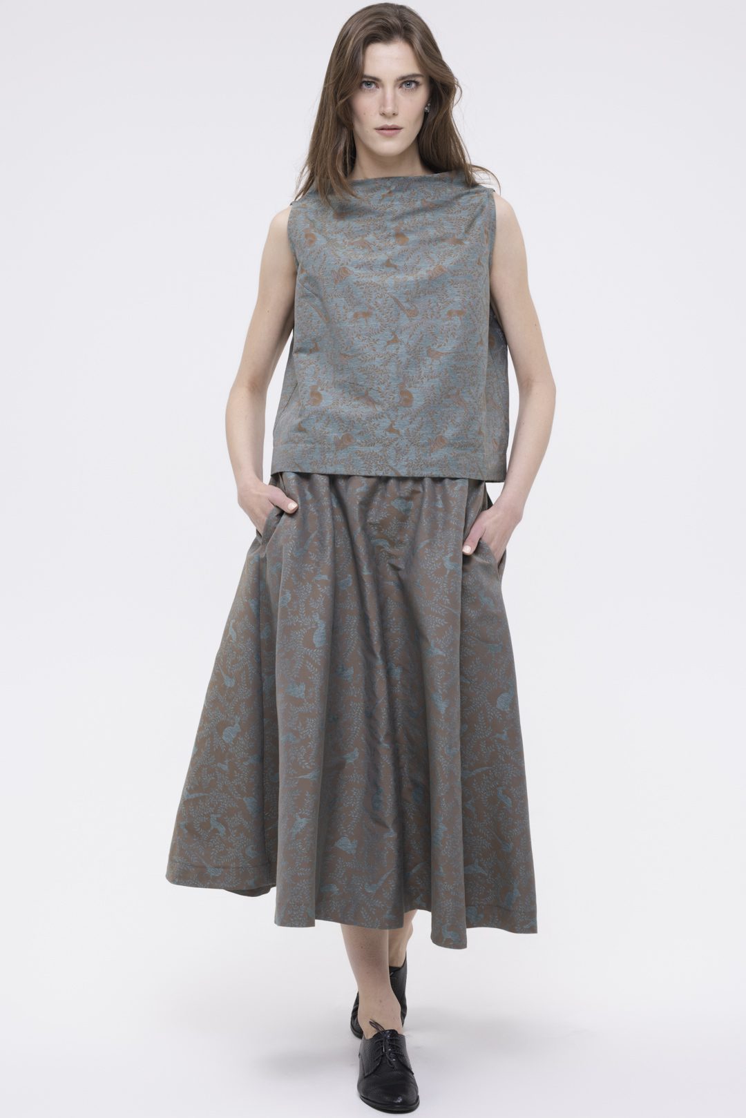 DOLINA - bluzka żakardowa - obrazek 3