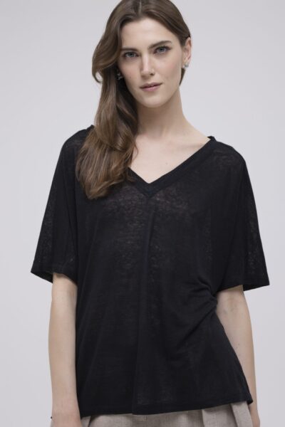 MGIEŁKA - lniana bluzka