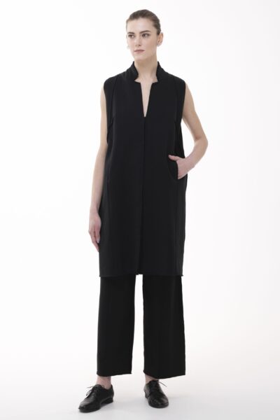 LINIA - kamizela bawełniana z kieszeniami