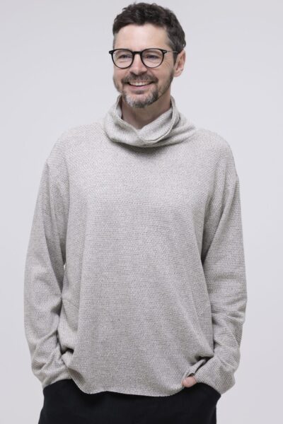 WICHER - dzianinowy męski golf