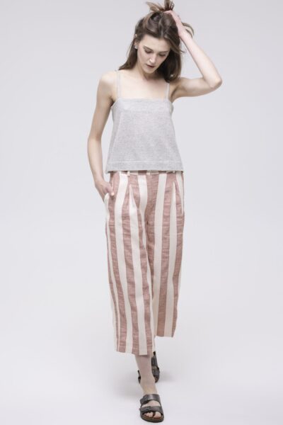 SMUGI - proste spodnie w pasy