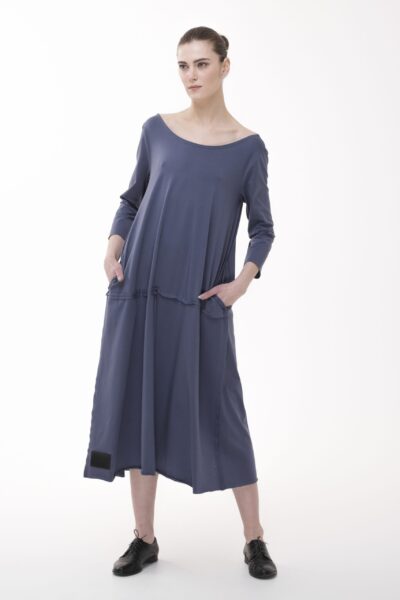 HARMONIA - bawełniana sukienka z kieszeniami